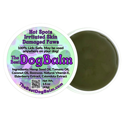 The Best Dog Balm jar