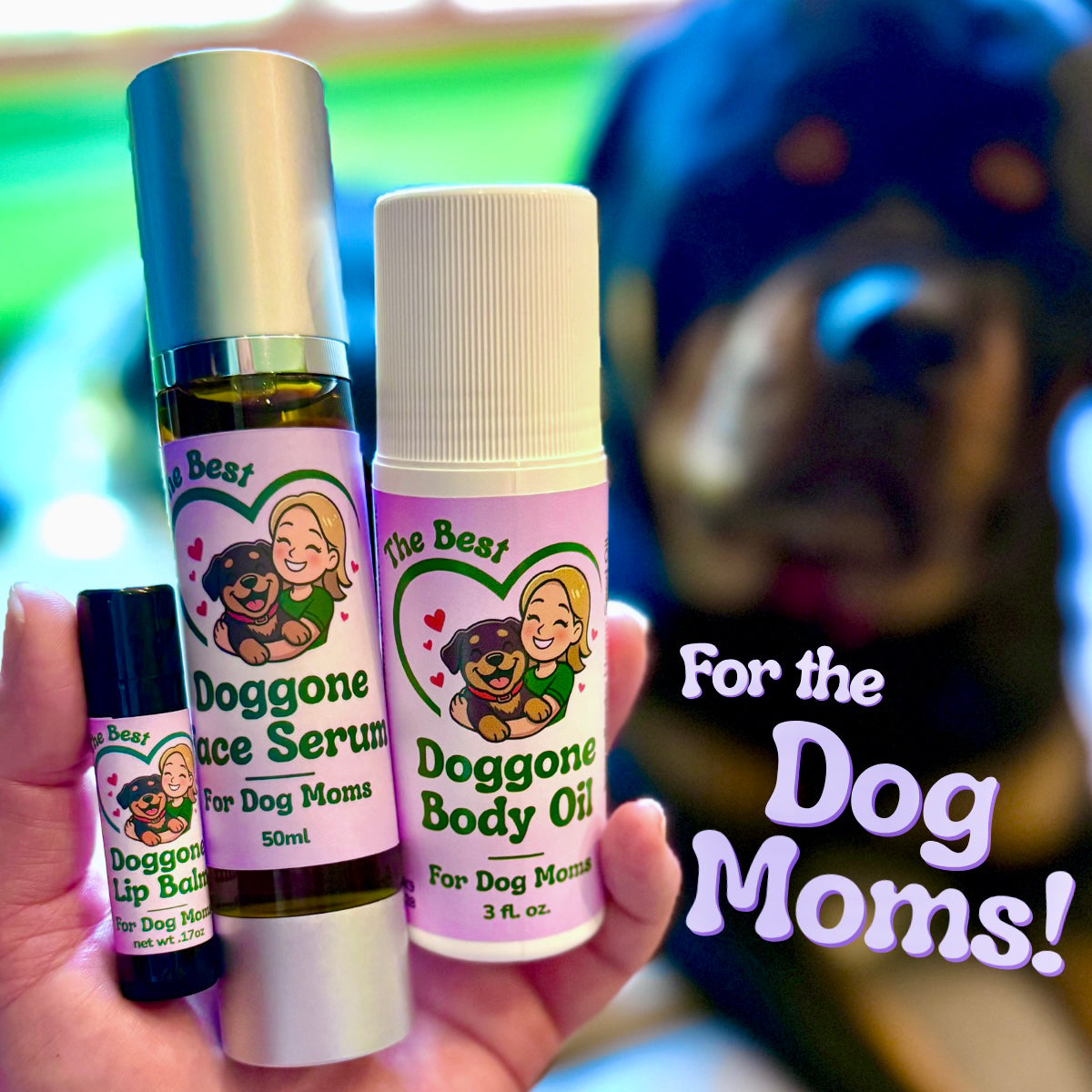 The Best Doggone Skincare for Dog Moms!